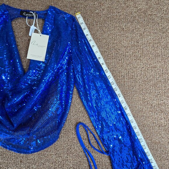 Mew Mews Sequin 3 Piece Skirt Set Sz L - Picture 5 of 9